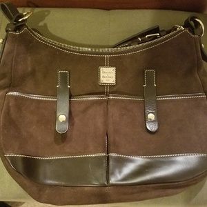 Dooney & Burke suede bag